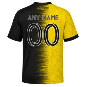 Columbus Crew Custom Fan Jersey – Vibrant Gold Design
