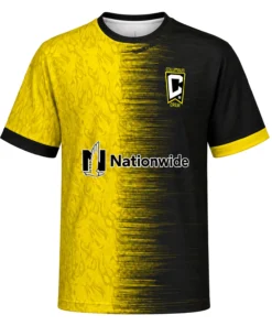 Columbus Crew Custom Fan Jersey – Vibrant Gold Design