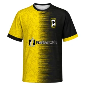 Columbus Crew Custom Fan Jersey – Vibrant Gold Design