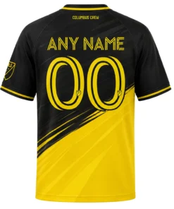 Columbus Crew Custom Soccer Jersey – Bold Gold Fade