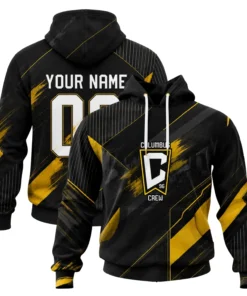 Columbus Crew Fan Hoodie Custom Essential Black Style