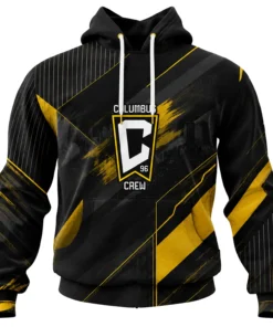 Columbus Crew Fan Hoodie Custom Essential Black Style