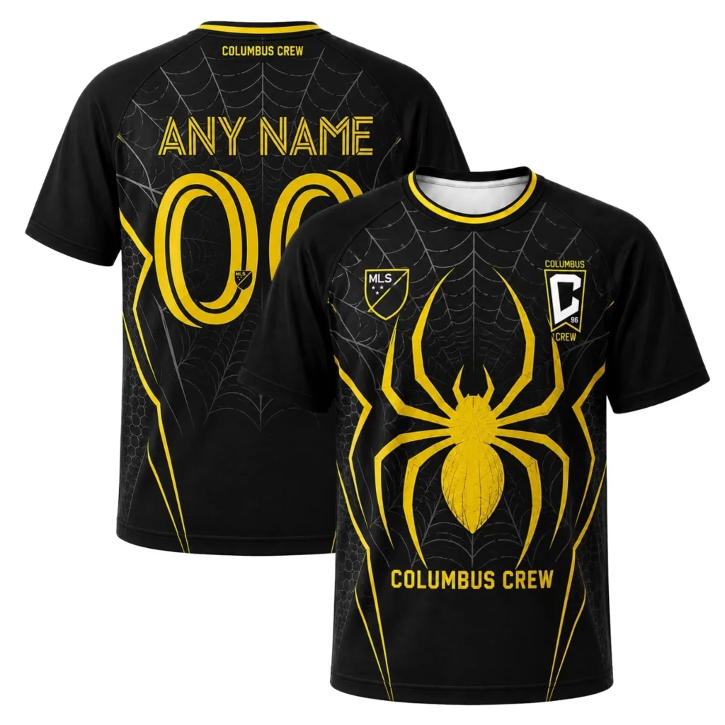 Columbus Crew Fan Jersey – Epic Spiderman Style