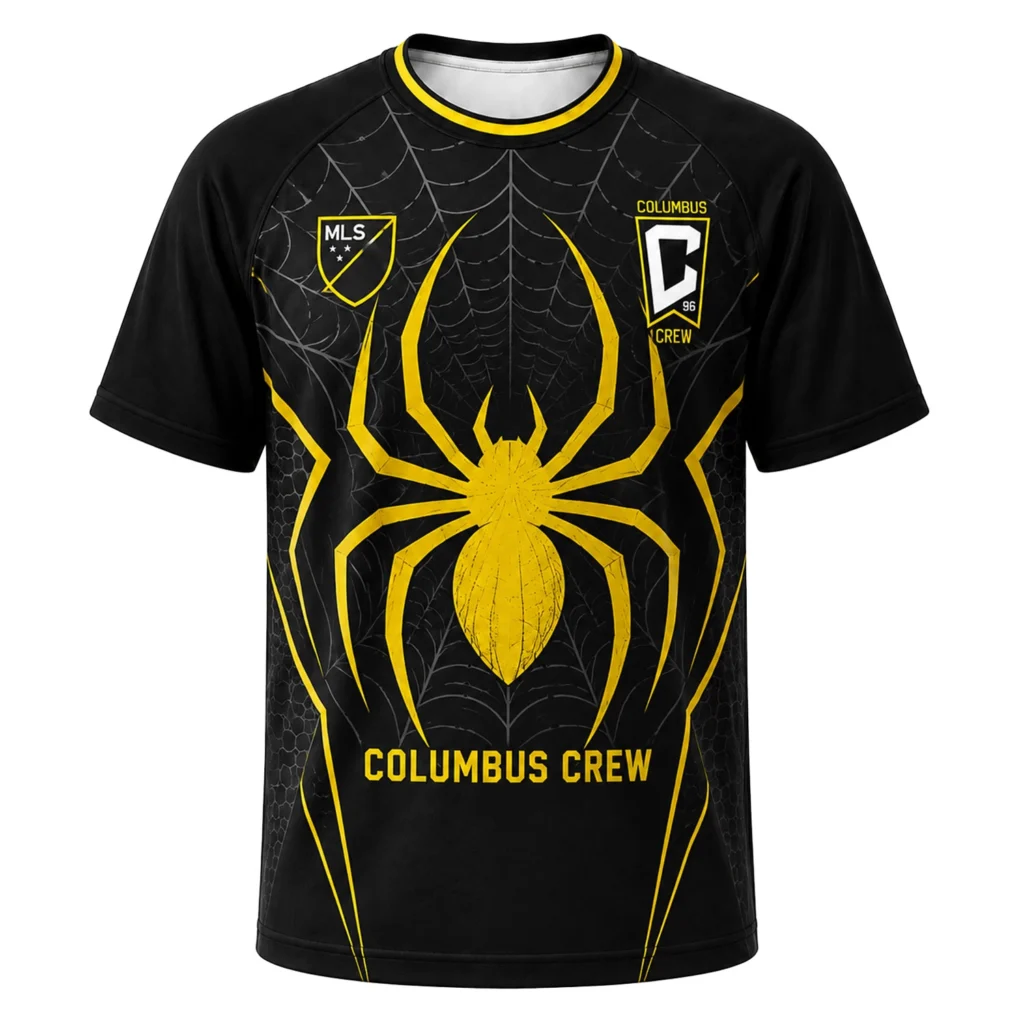 Columbus Crew Fan Jersey – Epic Spiderman Style