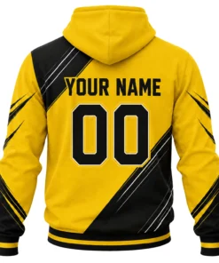 Columbus Crew Hoodie Custom Bold Black Gold Style
