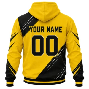 Columbus Crew Hoodie Custom Bold Black Gold Style