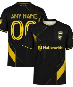 Columbus Crew MLS Jersey – Dynamic Geometric Style
