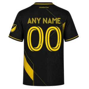 Columbus Crew MLS Jersey – Dynamic Geometric Style
