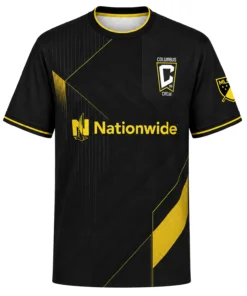 Columbus Crew MLS Jersey – Dynamic Geometric Style