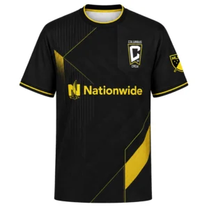 Columbus Crew MLS Jersey – Dynamic Geometric Style