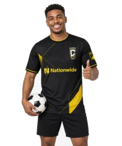 Columbus Crew MLS Jersey – Dynamic Geometric Style