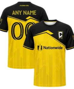 Columbus Crew Personalized Jersey – Bold Gold Style
