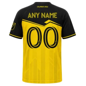 Columbus Crew Personalized Jersey – Bold Gold Style