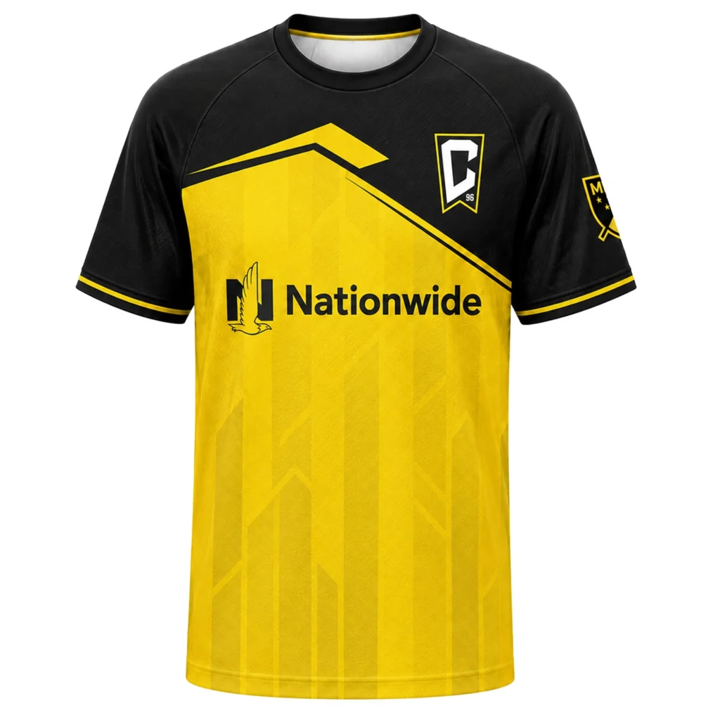 Columbus Crew Personalized Jersey – Bold Gold Style
