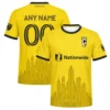 Columbus Crew Soccer Jersey – Stunning Gold Skyline