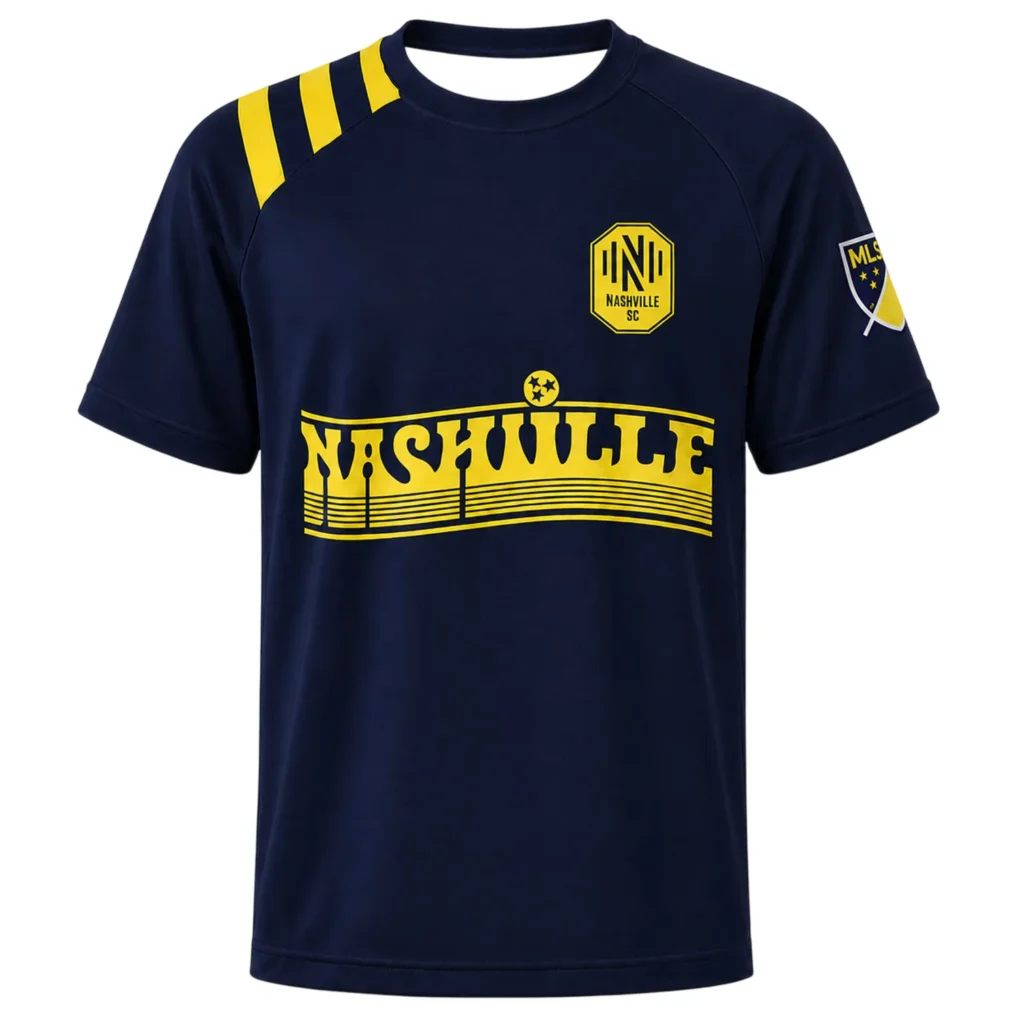 Cristian Espinoza Nashville SC Jersey Vibrant Navy
