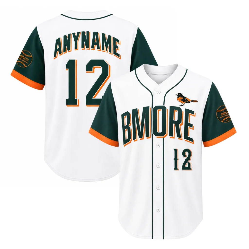 Custom Baltimore Orioles Baseball Jersey – Epic Fan Style
