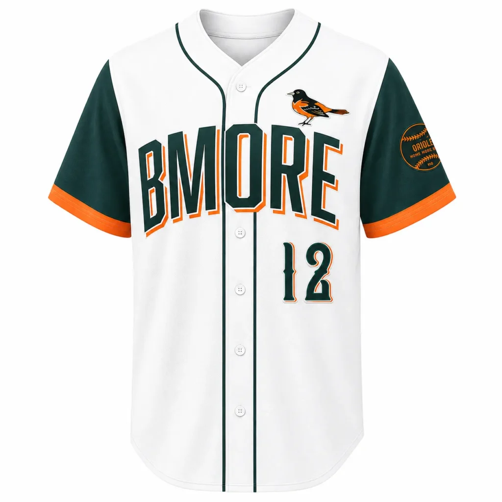 Custom Baltimore Orioles Baseball Jersey – Epic Fan Style
