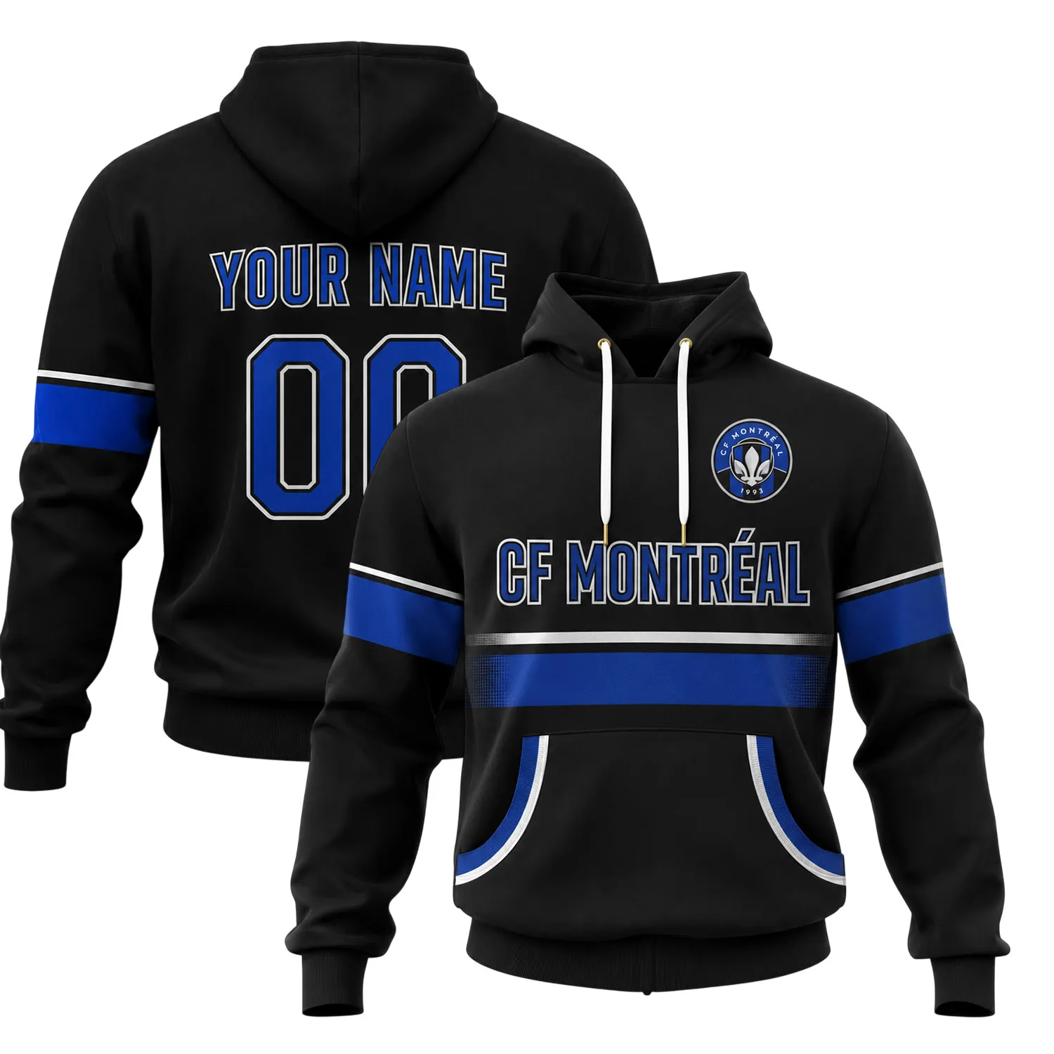Custom CF Montreal 2026 Pullover Hoodie – Remarkable Wear