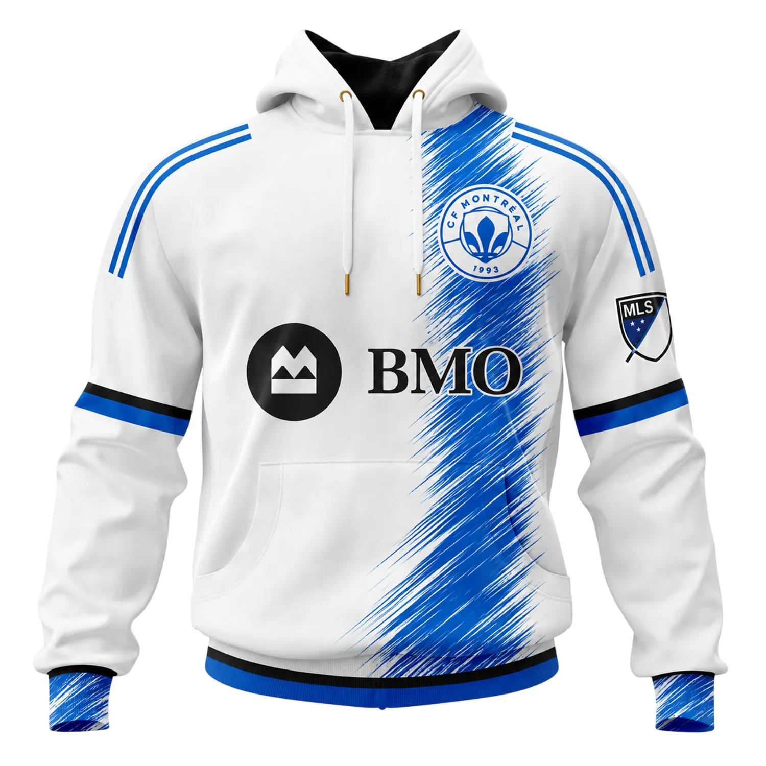 Custom CF Montreal Hoodie Name Number – Perfect Fan Gift