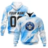 Custom CF Montreal Pullover Blue Hoodie – Unique Fan Design