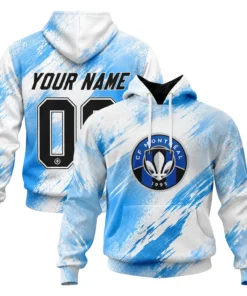 Custom CF Montreal Pullover Blue Hoodie – Unique Fan Design