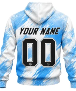 Custom CF Montreal Pullover Blue Hoodie – Unique Fan Design