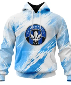 Custom CF Montreal Pullover Blue Hoodie – Unique Fan Design