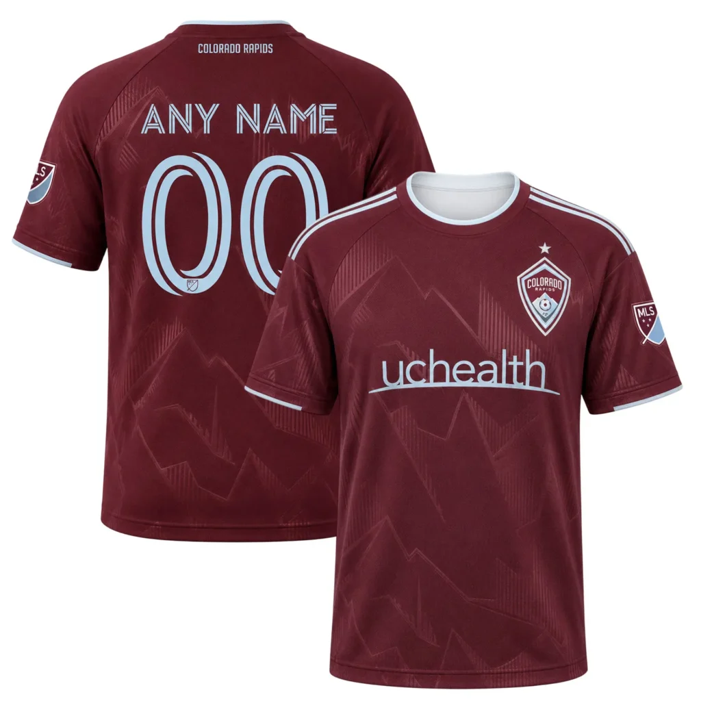 Custom Colorado Rapids Soccer Jersey – Vibrant MLS Style