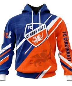 Custom FC Cincinnati Hoodie – Vibrant Matchday Wear