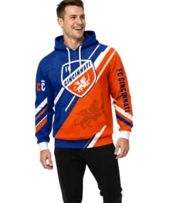 Custom FC Cincinnati Hoodie – Vibrant Matchday Wear
