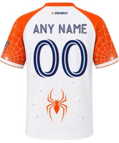 Custom FC Cincinnati x Spiderman Jersey – Daring Style