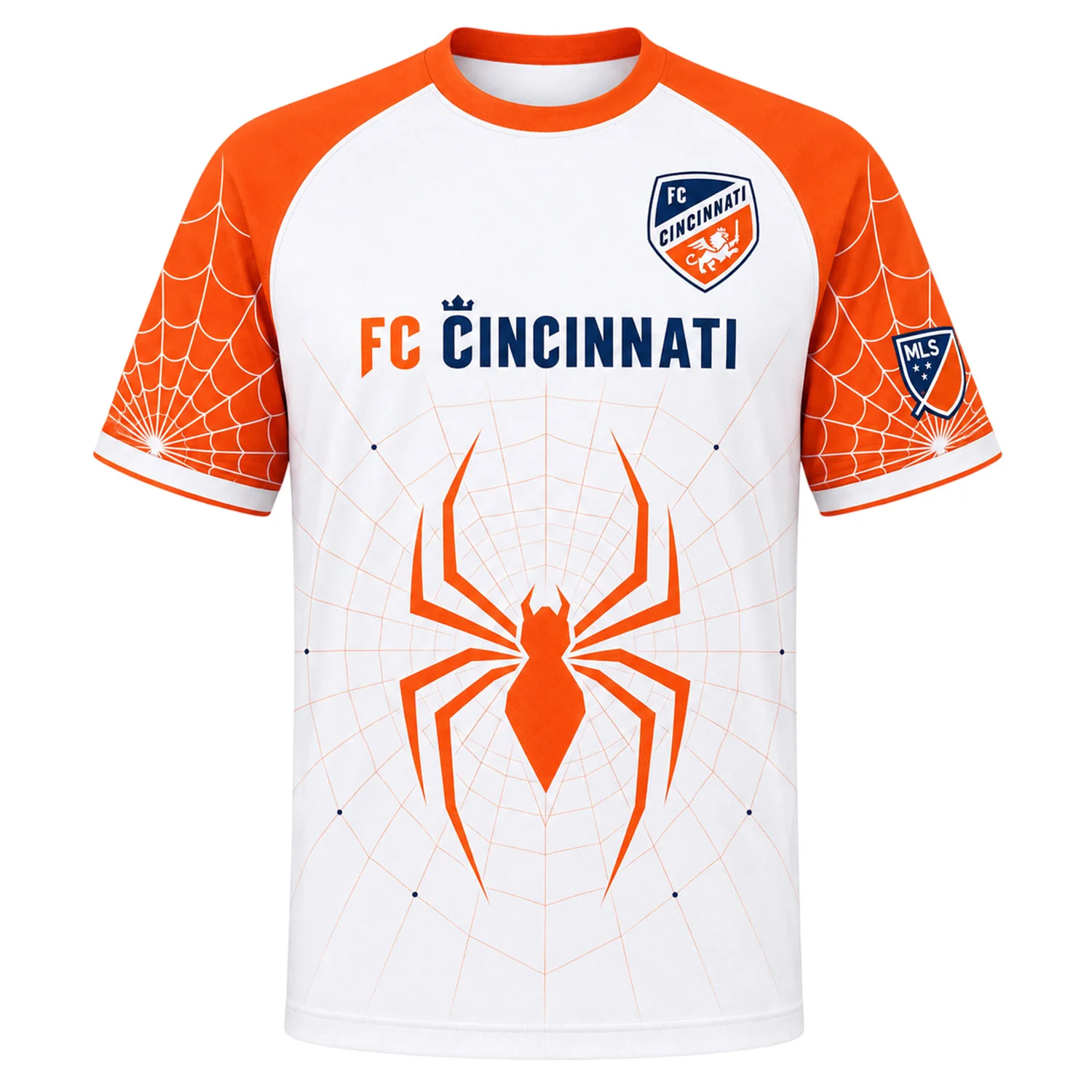 Custom FC Cincinnati x Spiderman Jersey – Daring Style