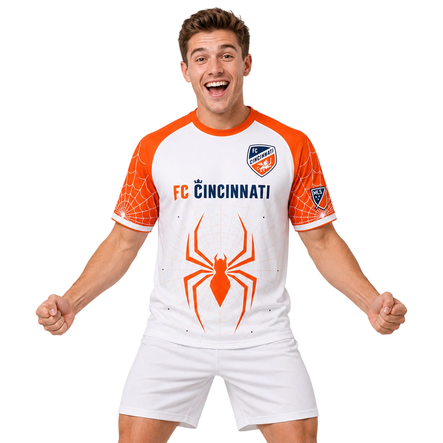 Custom FC Cincinnati x Spiderman Jersey – Daring Style