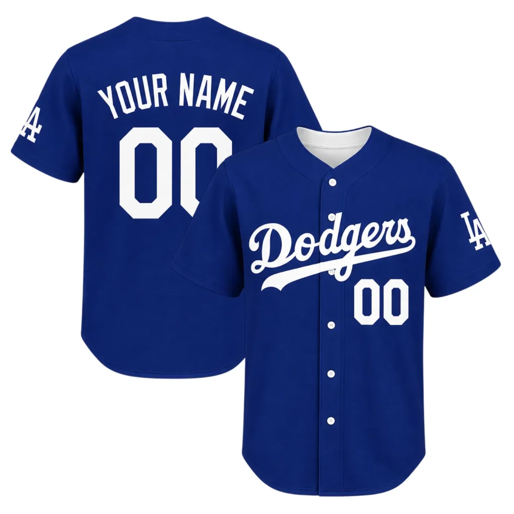 Custom LA Dodgers Blue Jersey – Impressive Fan Wear