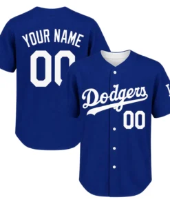 Custom LA Dodgers Blue Jersey – Impressive Fan Wear