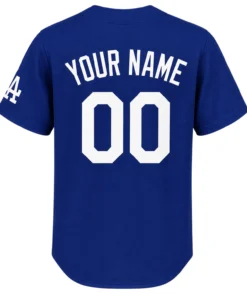 Custom LA Dodgers Blue Jersey – Impressive Fan Wear