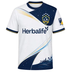 Custom LA Galaxy Soccer Kit – Legendary City Wave Design
