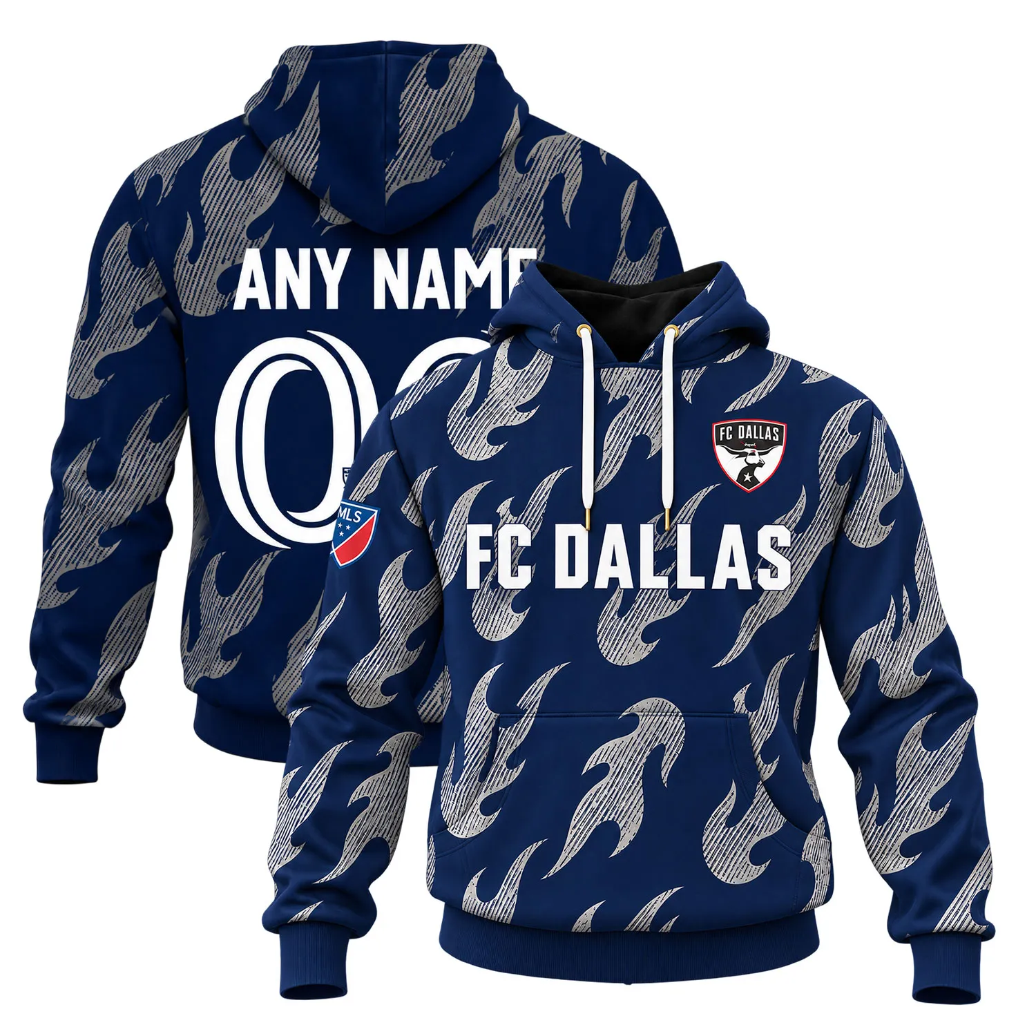 Dallas FC Hoodie Personalized Exclusive Fan Gear