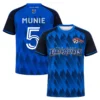 Daniel Munie SJ Earthquake Jersey Sturdy Geometric Blue