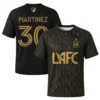 David Martinez LAFC Jersey Stunning Black Gold Shirt