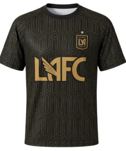 David Martinez LAFC Jersey Stunning Black Gold Shirt