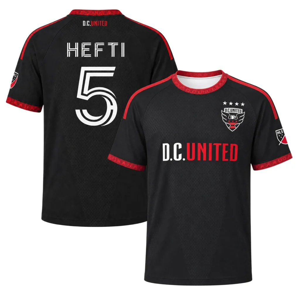 DC United Hefti Fan Jersey Custom – Valuable Matchday Wear