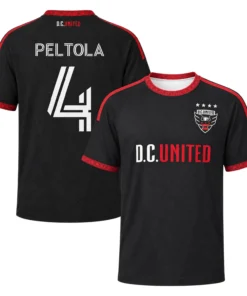 DC United Peltola Soccer Jersey Custom – Popular Fan Wear