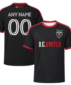 DC United Soccer Jersey Custom – Bold Name & Number
