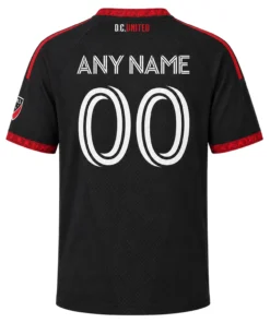 DC United Soccer Jersey Custom – Bold Name & Number