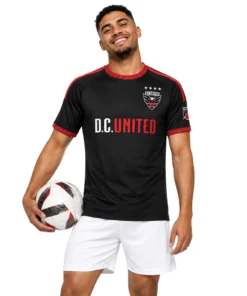 DC United Soccer Jersey Custom – Bold Name & Number