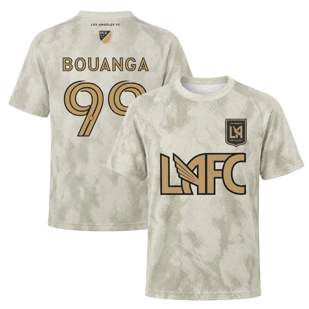 Denis Bouanga LAFC Jersey Elite Grey Soccer Shirt