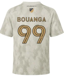 Denis Bouanga LAFC Jersey Vivid Grey Soccer Shirt