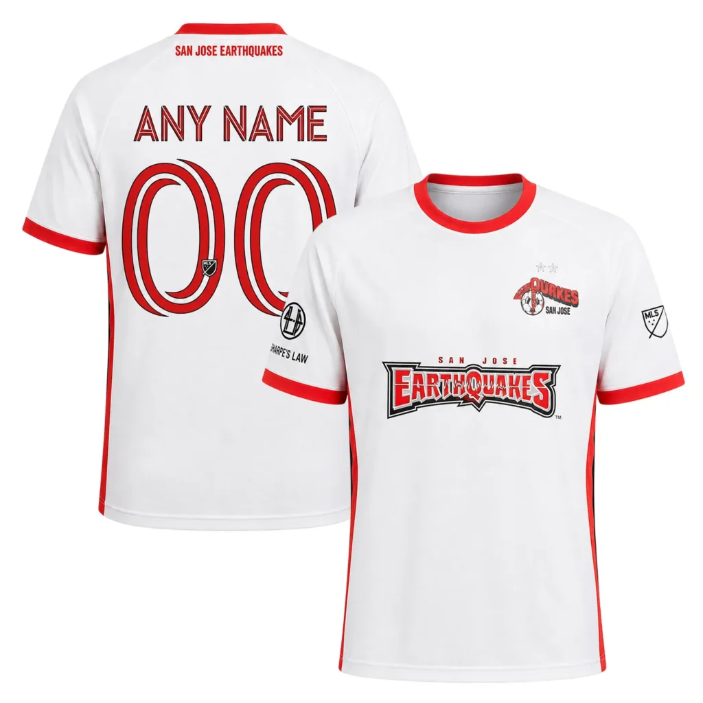 Earthquakes 2026 Soccer Jersey Custom – Bold Match Look